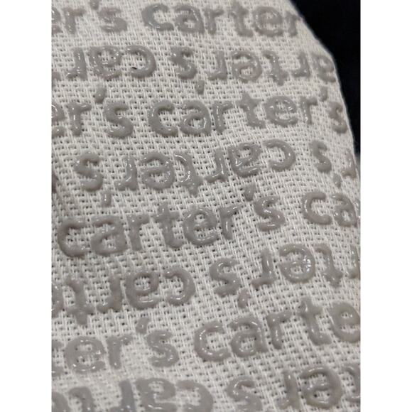 Carter’s 24 Month Red Fire Truck Footed Fleece Sleeper 2 way Zip Gray Oekotex - Picture 4 of 5